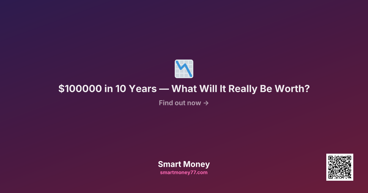 $100 Today ≠ $100 Tomorrow: The Silent Thief Emptying Your Wallet